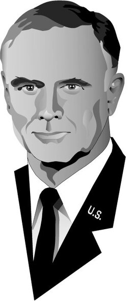 Air Force Chief of Staff Gen. Michael E. Ryan (1997-2001) (b/w), Graphic by Tony Ramos, AFNEWS/NSPD