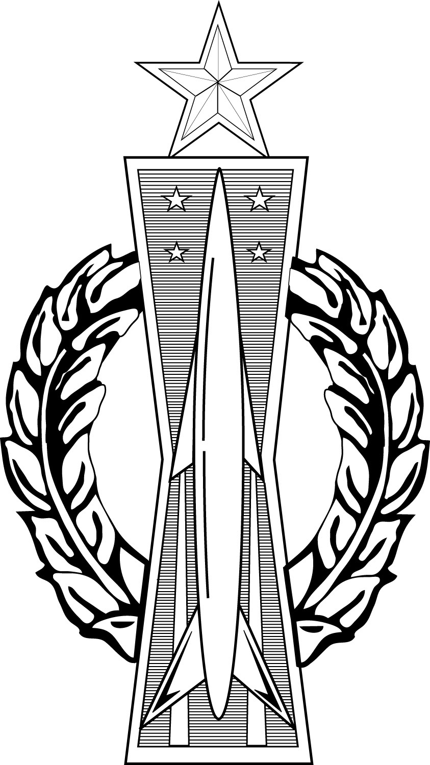 Missile with Ops Designator badge