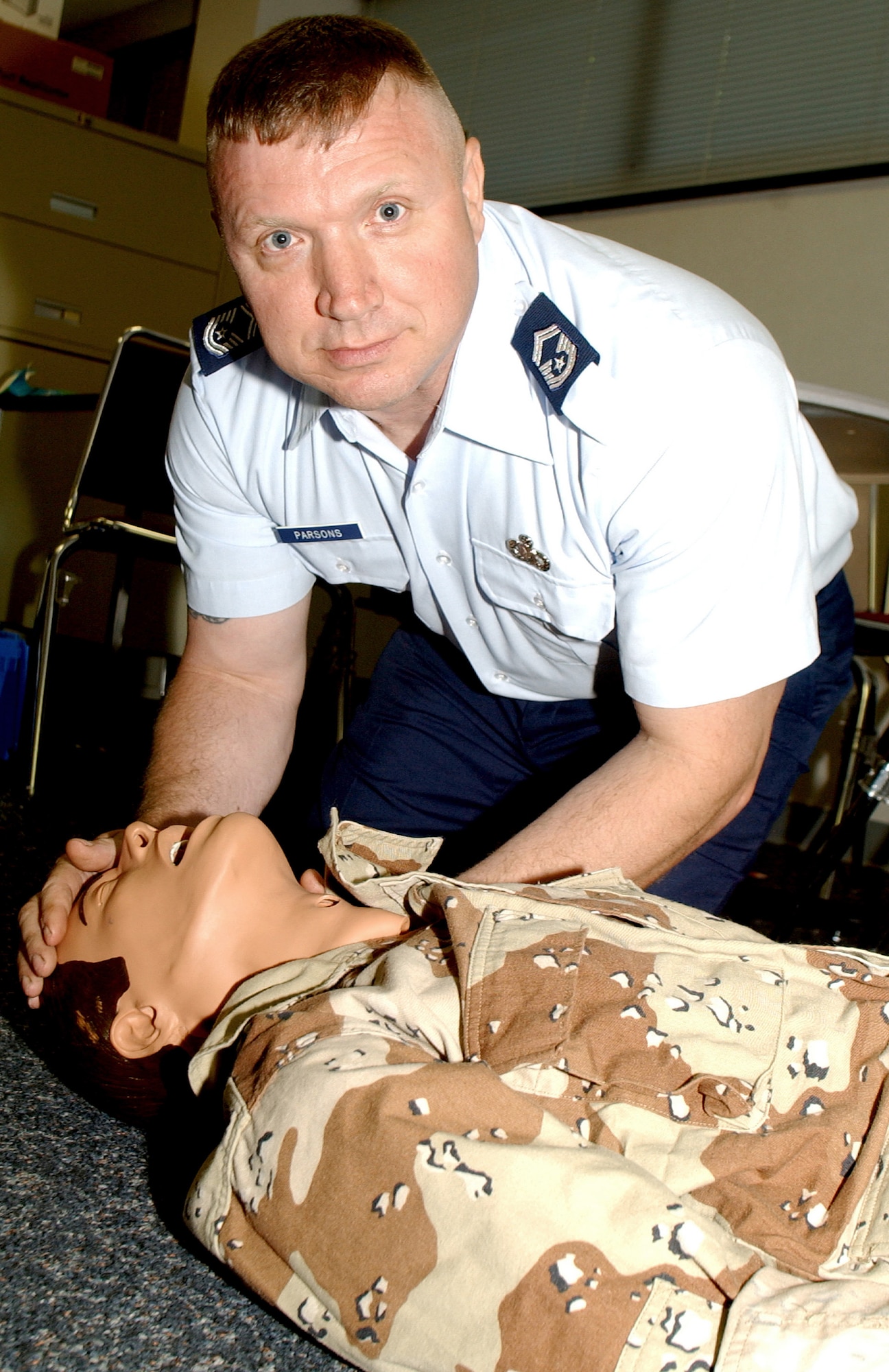 Airman Saves Heart-Attack Victim > Air Force > Article Display