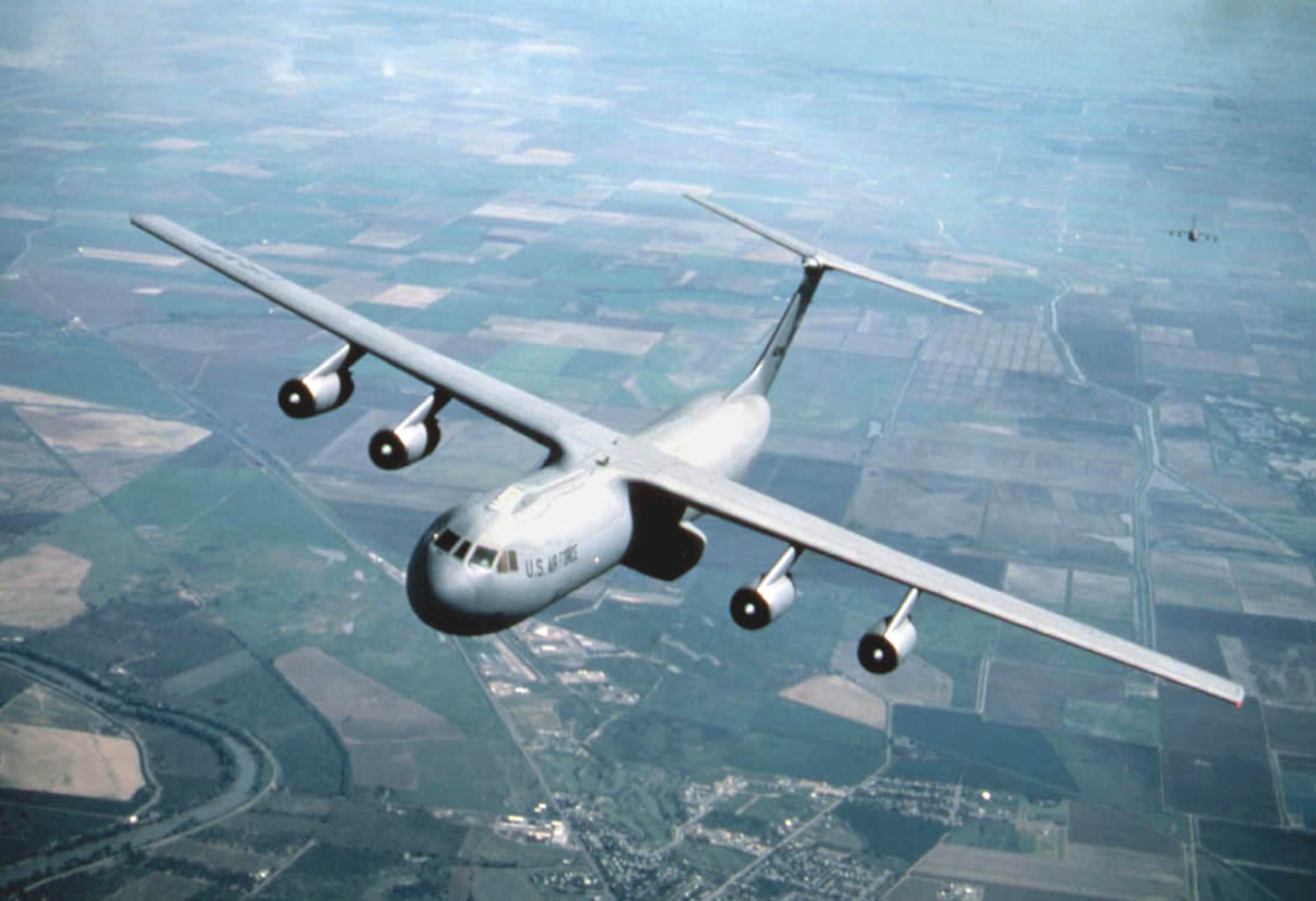 FILE PHOTO -- The C-141 Starlifter is the workhorse of the Air Mobility Command. The Starlifter fulfills the vast spectrum of airlift requirements through its ability to airlift combat forces over long distances, inject those forces and their equipment either by airland or airdrop, re-supply employed forces, and extract the sick and wounded from the hostile area to advanced medical facility. (U.S. Air Force photo)