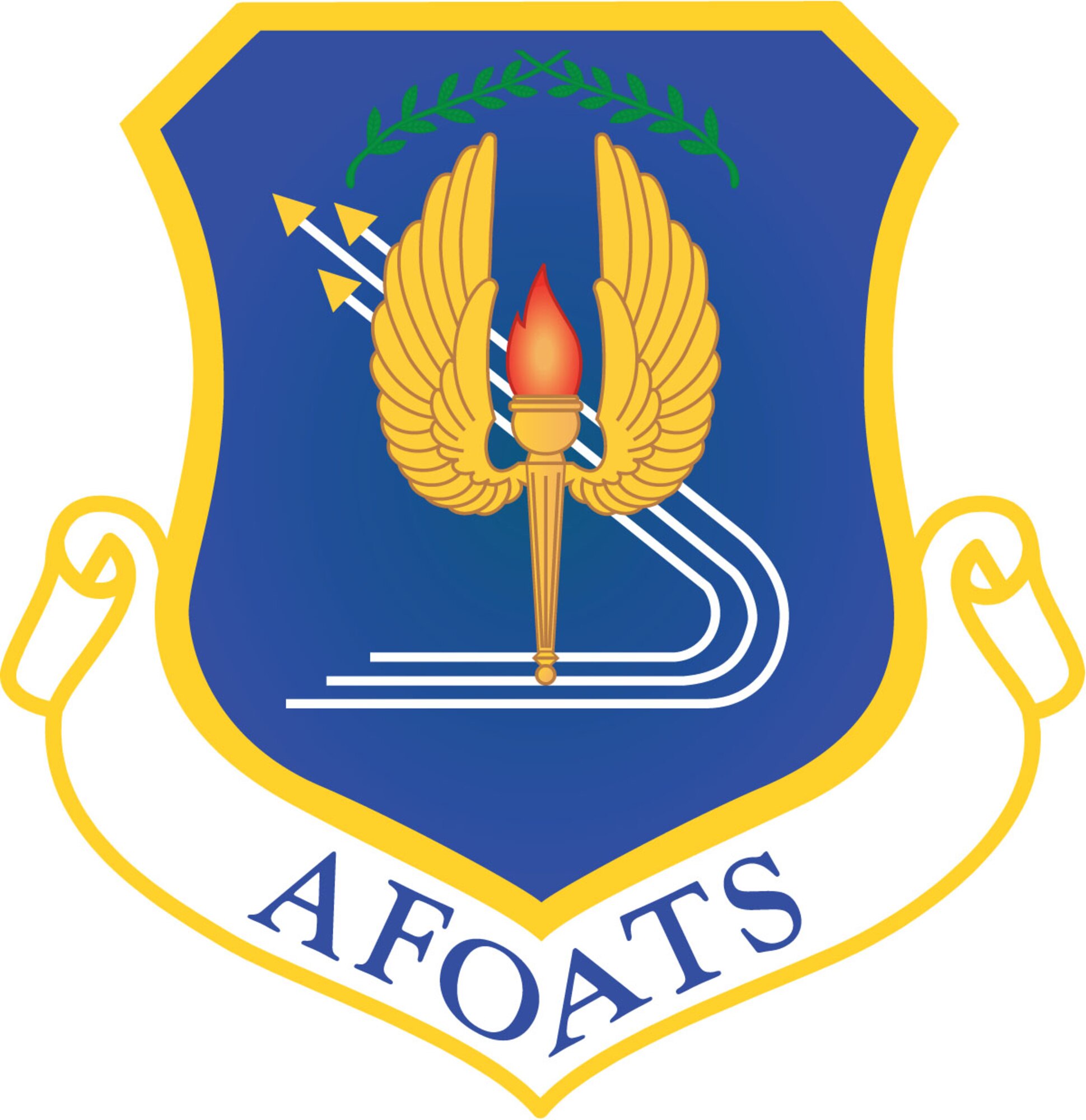 Air Force Officer Training School (AFOATS) shield (clr),  Contributed by Morris Foston II