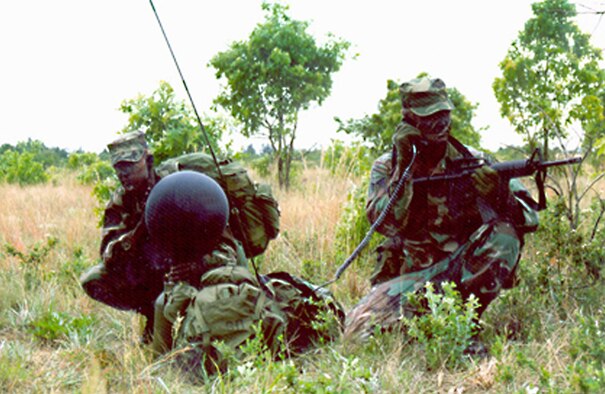 HURLBURT FIELD, Fla. -- Combat weathermen participate in training exercises. (Courtesy photo)