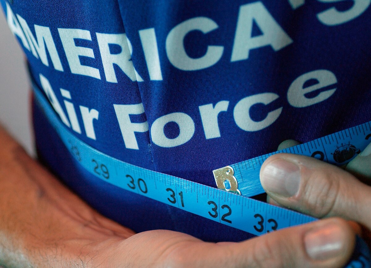 Waist size reflects whole health > Air Force > Article Display