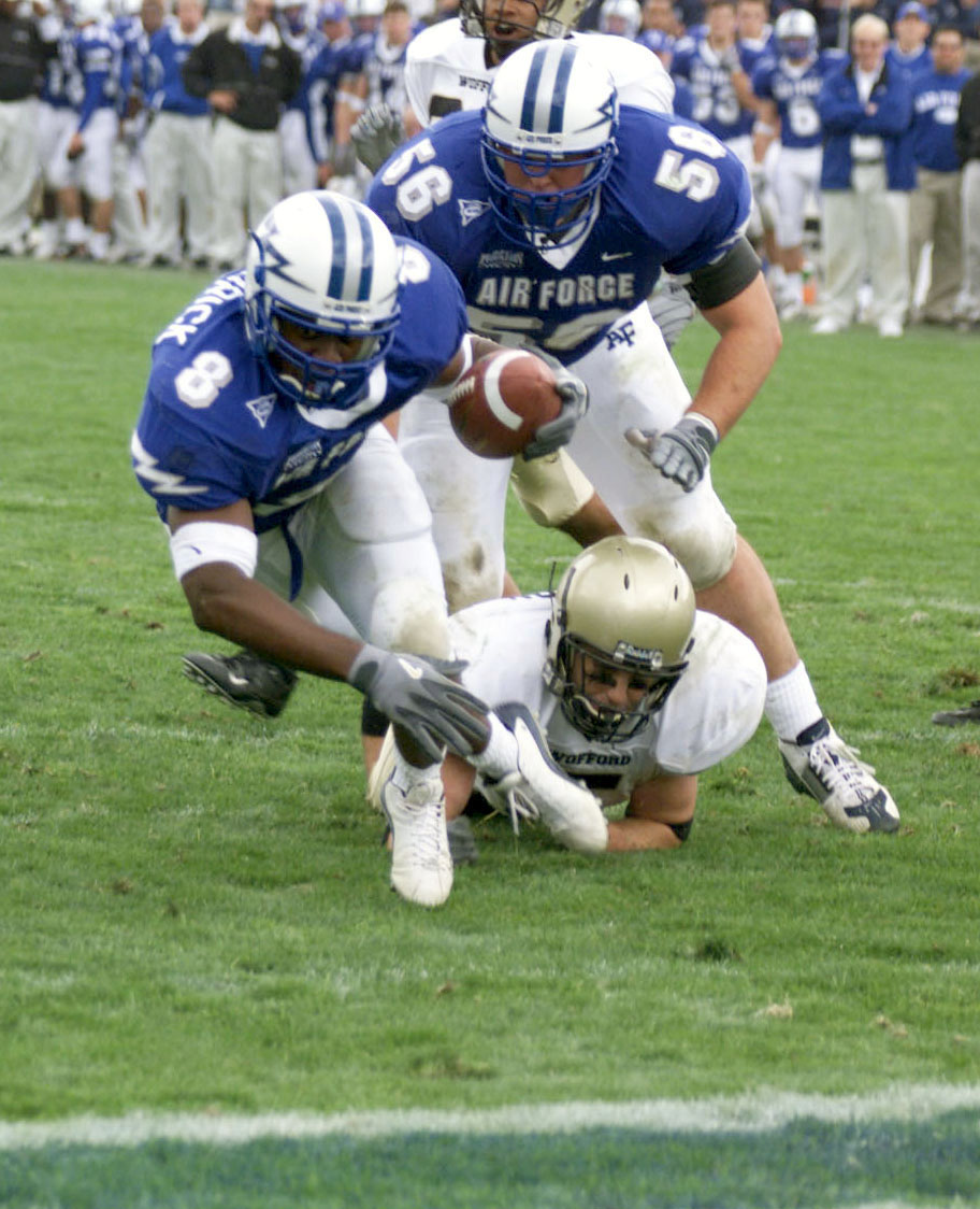 Falcons shut out Wofford 49 0 Air Force Article Display