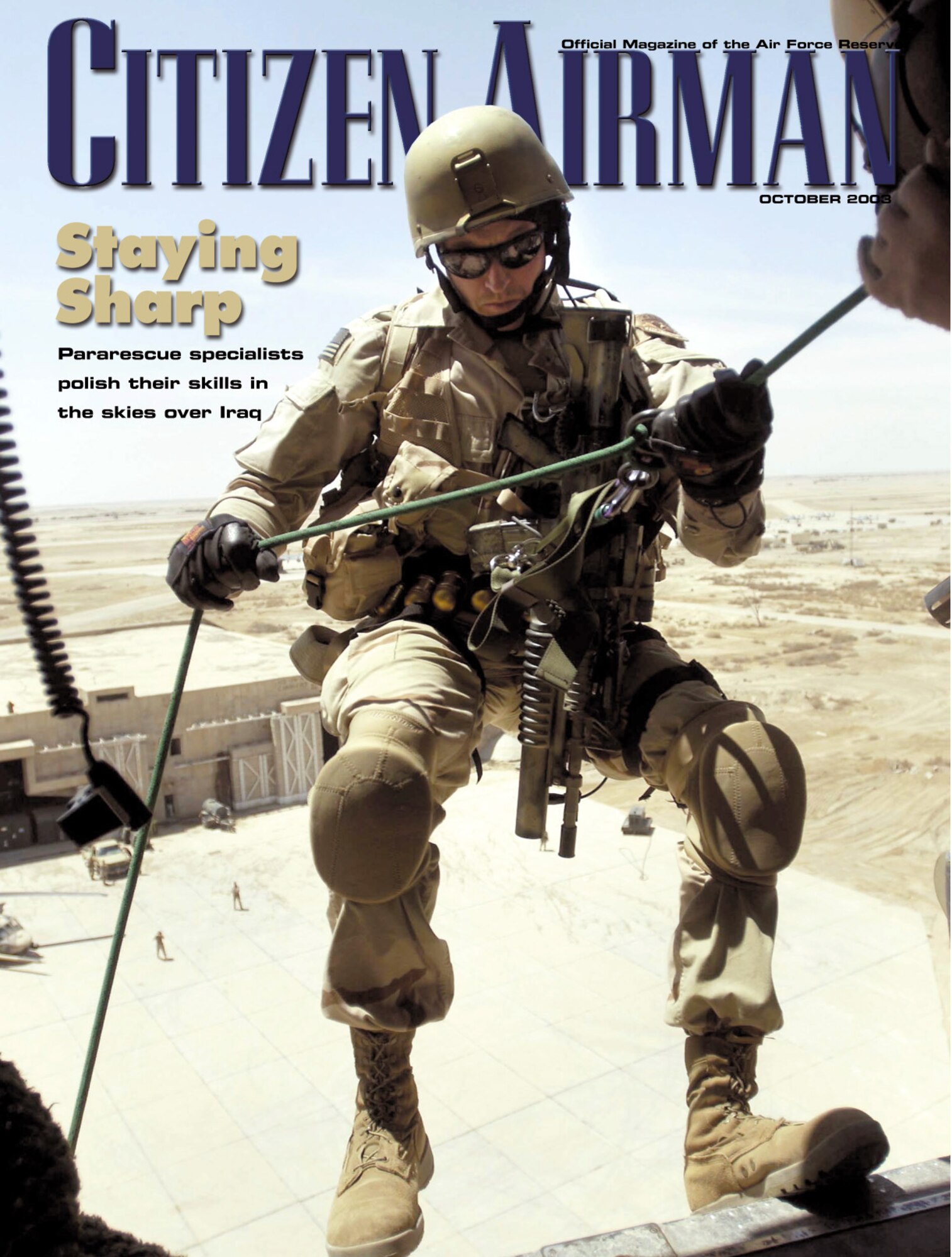 ROBINS AIR FORCE BASE, Ga. (AFPN) -- The October issue of Citizen Airman, the official magazine of the Air Force Reserve, is now available.  (Courtesy art)