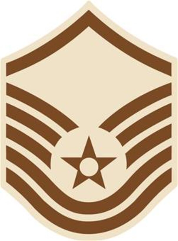 Master Sgt., E-7 (DCU color), U.S. Air Force graphic