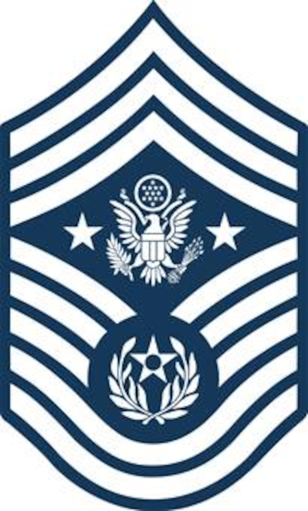 Chief Master Sergeant of the Air Force (Blue color), U.S. Air Force graphic