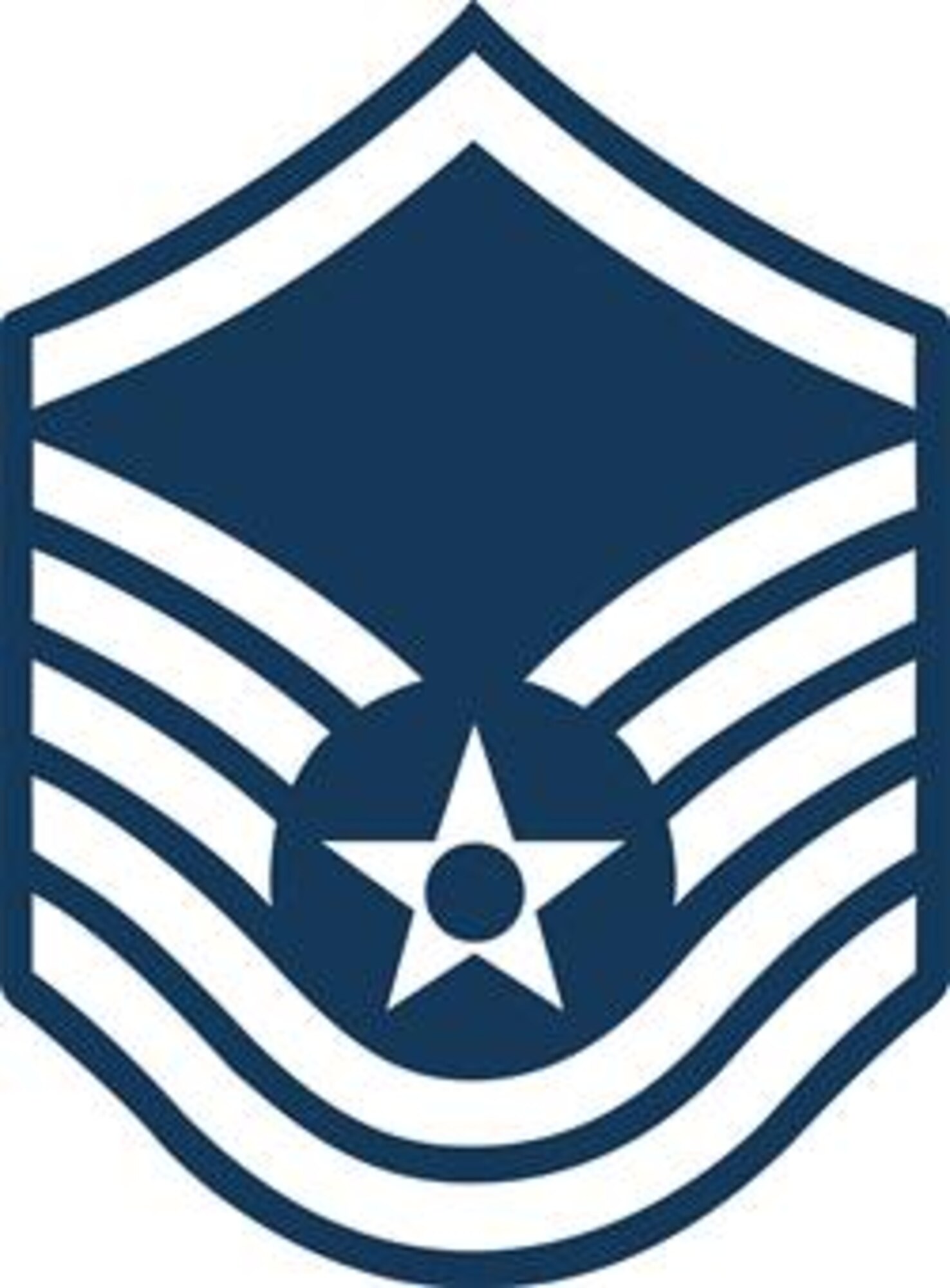 Master Sgt., E-7 (Blue color), U.S. Air Force graphic