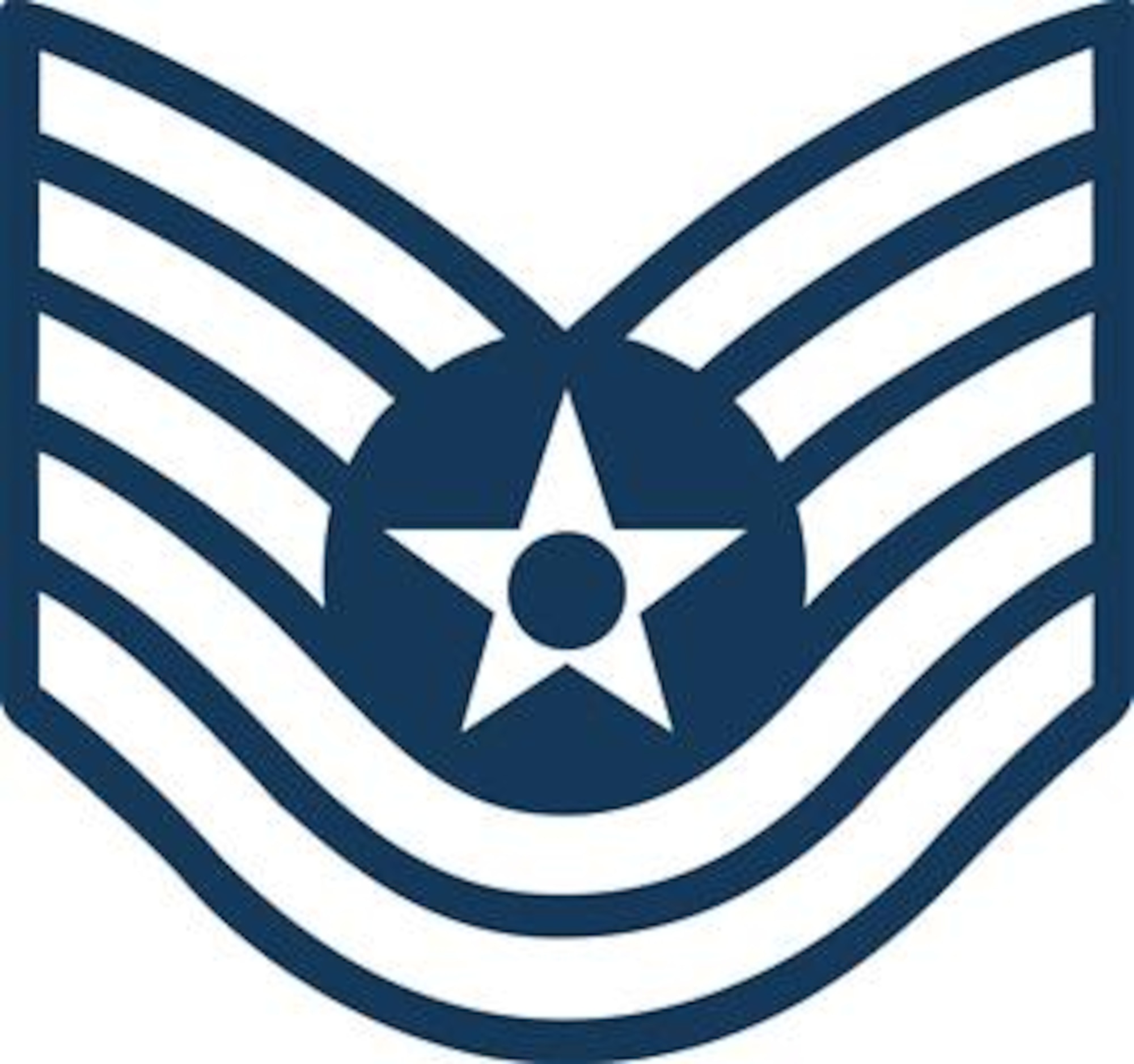 Tech. Sgt, E-6 (Blue color), U.S. Air Force graphic