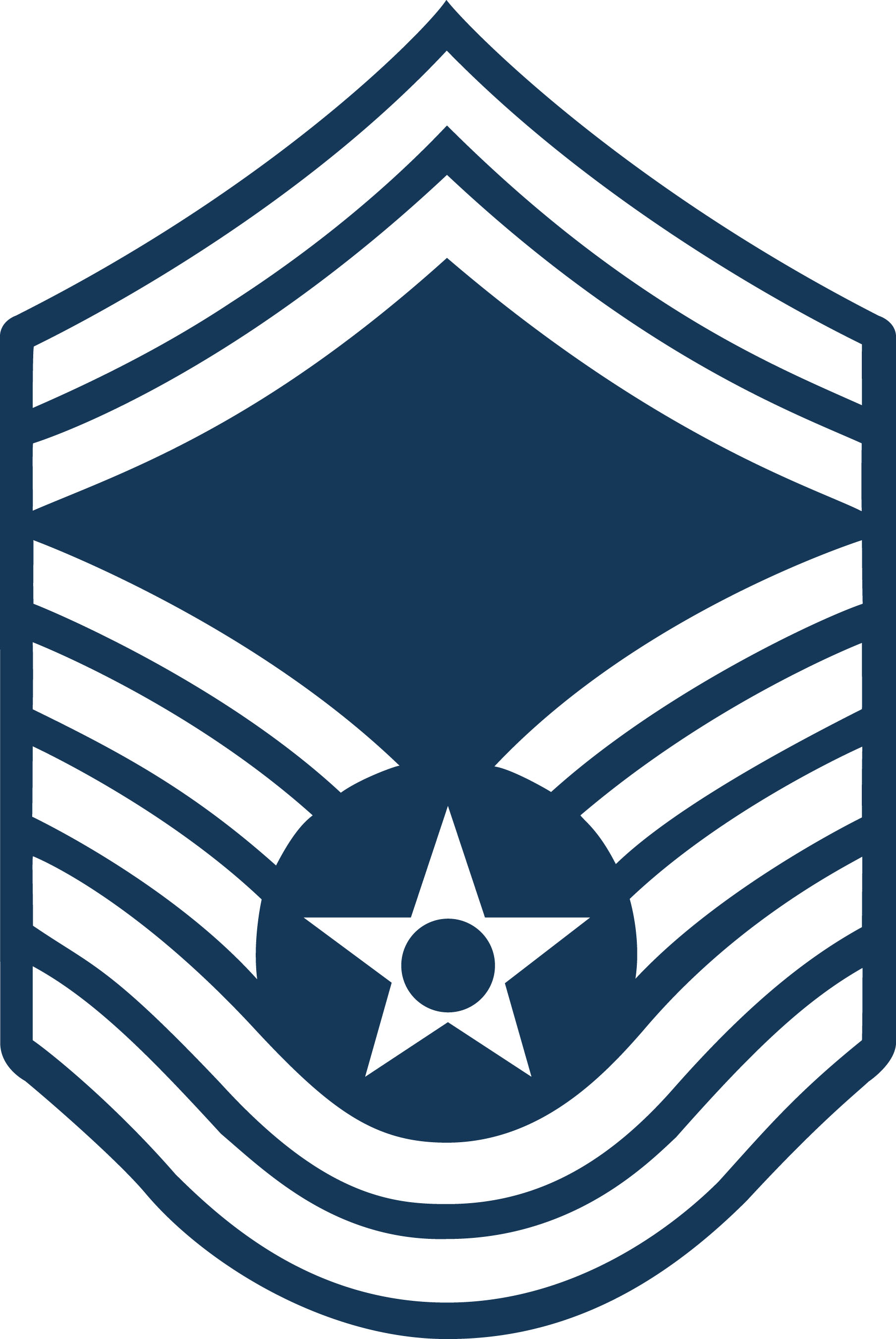 Senior Master Sergeant SMSgt stripes