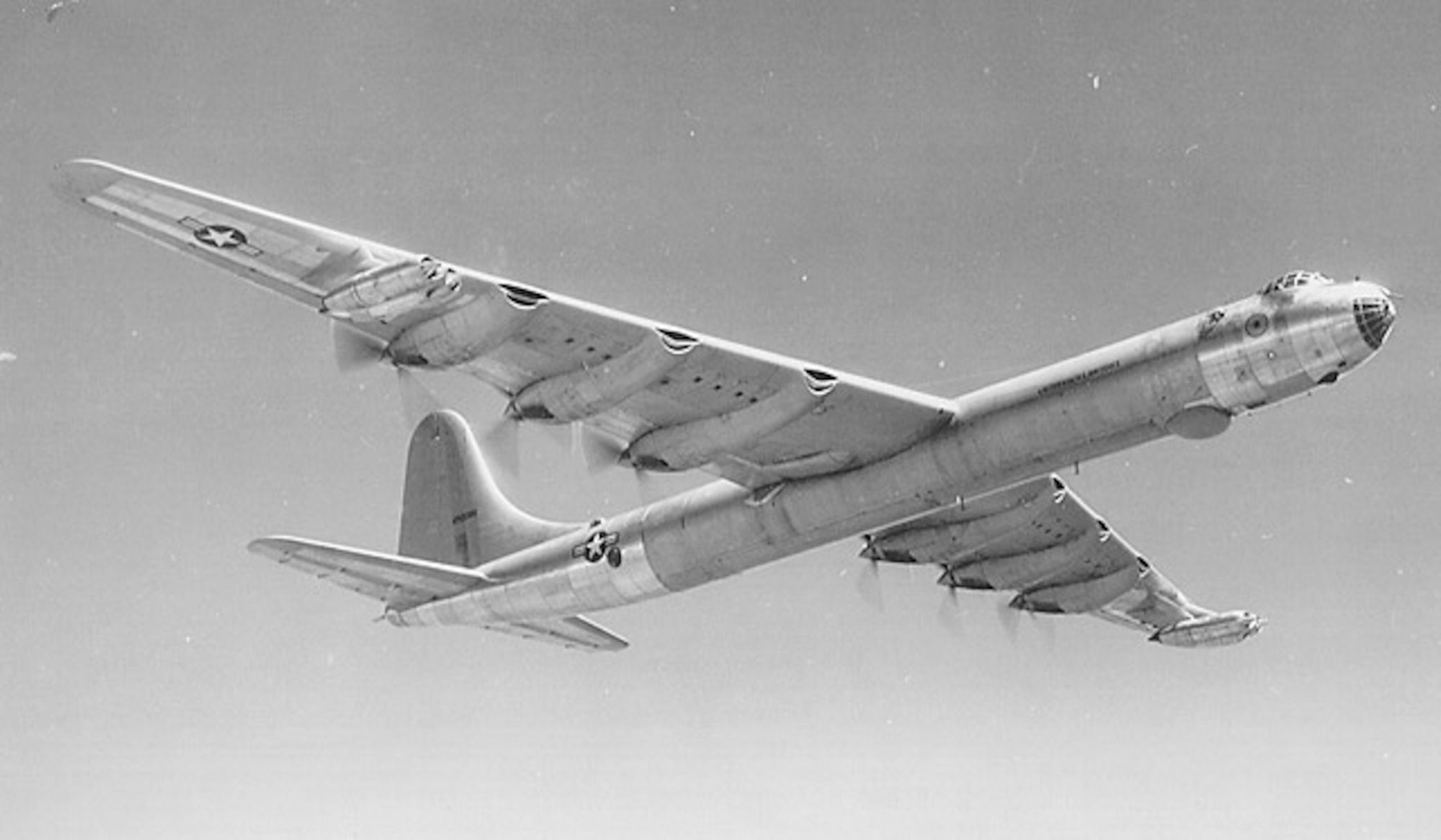1950's -- B-36 Peacemaker (U.S. Air Force photo)
