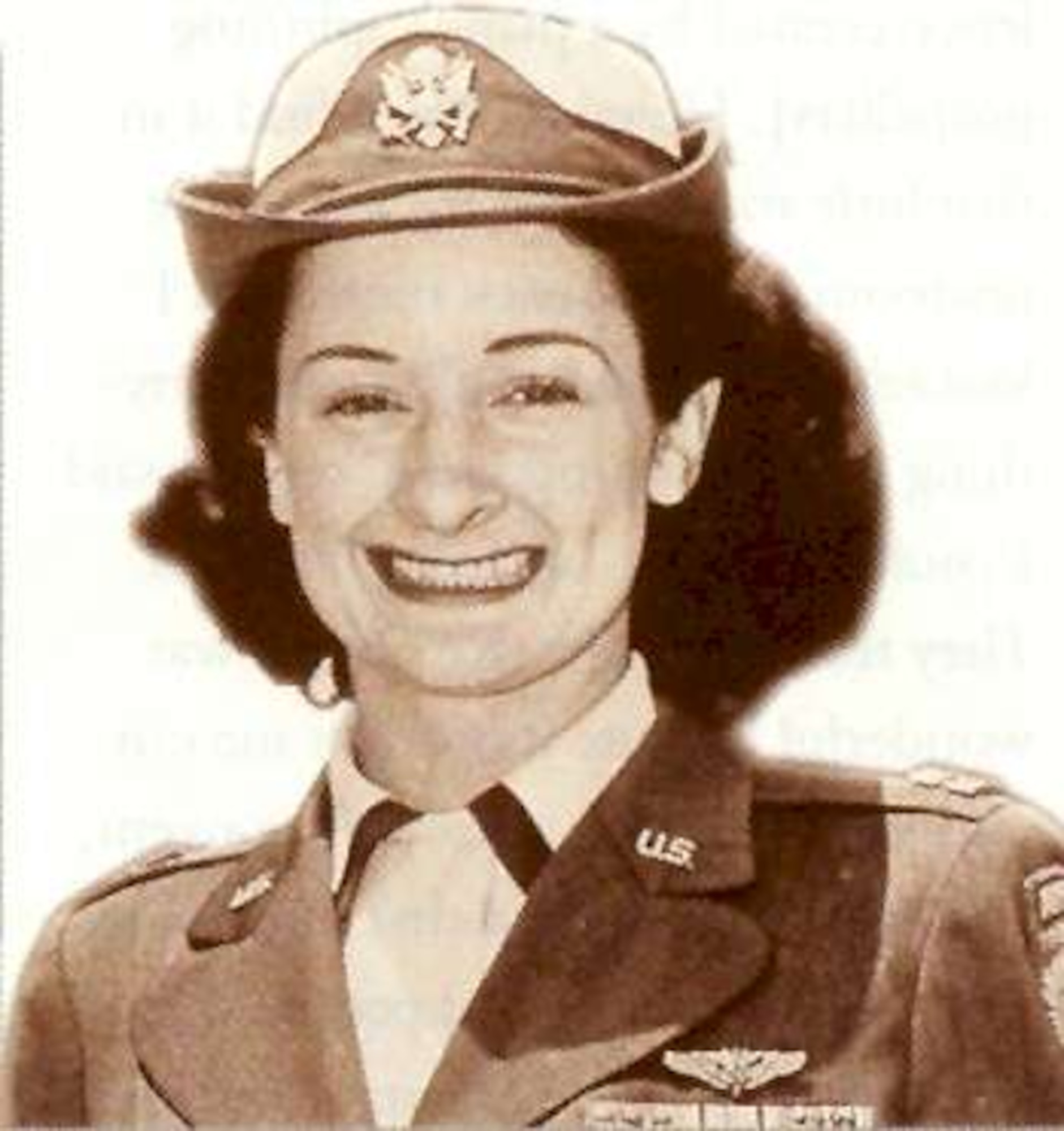 1950's -- In 1938, Lillian Kinkella Keil's mother thought her daughter might like to be one of a brand new group of women, called "stewardesses," so she advised her to go to United Airline's Oakland base and take a look. Keil, a registered nurse, had never seen an airplane and never heard of a stewardess, but one look and she was hooked. This pioneer in passenger care would later combine her two careers and become the most decorated woman in U.S. military history.