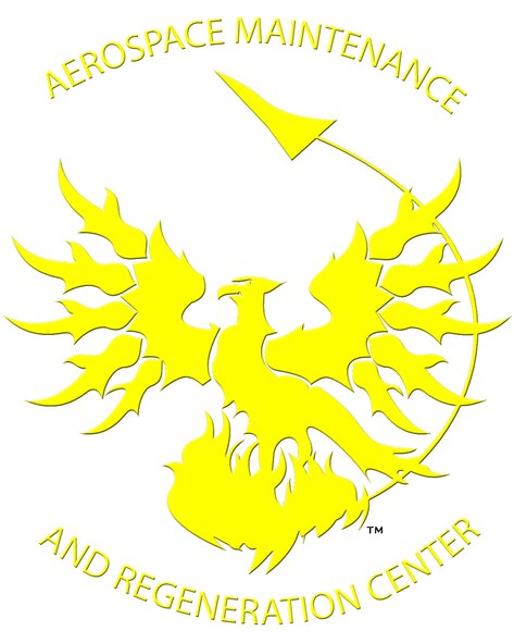 Aerospace Maintenance and Regeneration Center (AMARC) logo, U.S. Air Force graphic