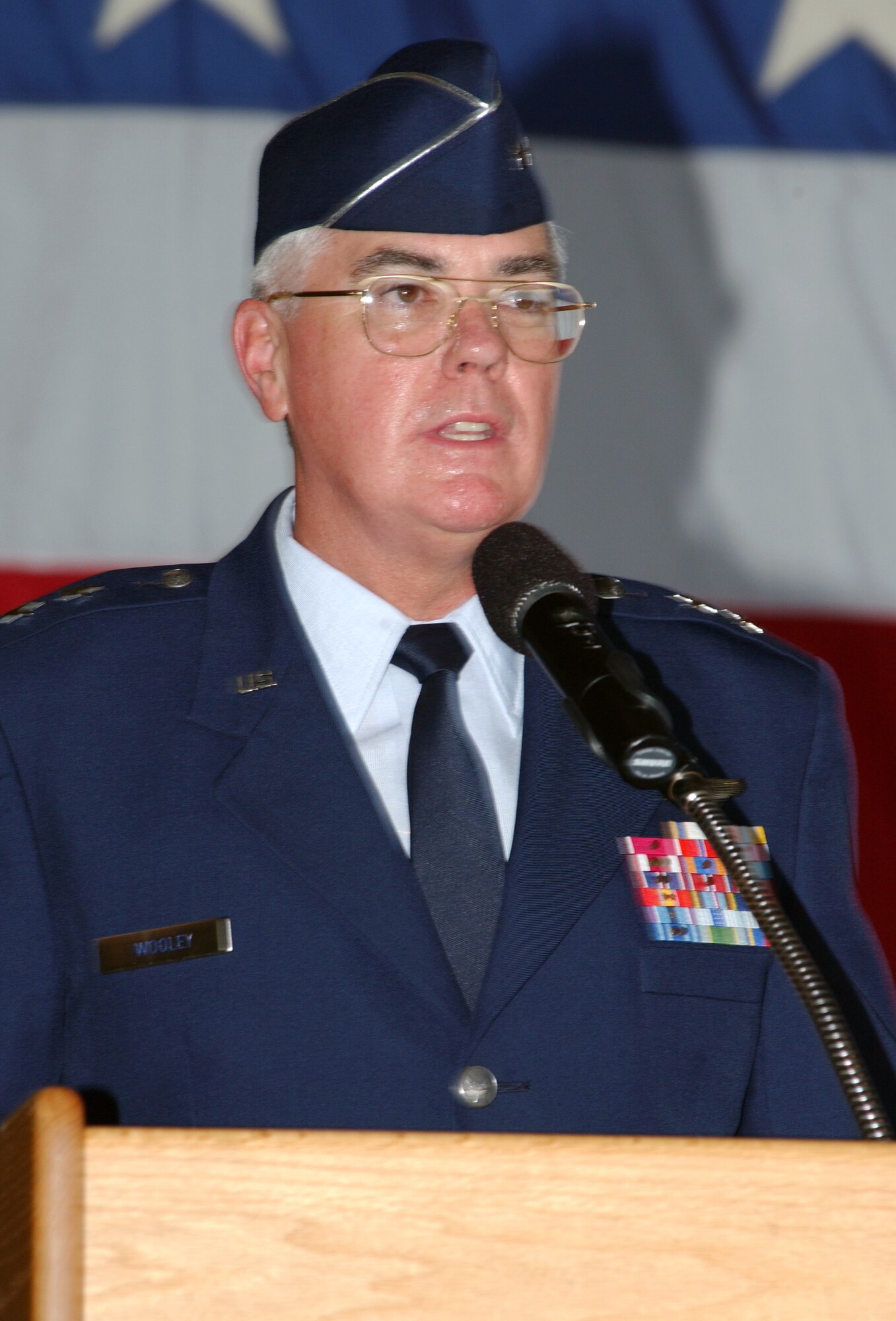 HURLBURT FIELD, Fla. -- Maj. Gen. Michael W. Wooley assumed command of Air Force Special Operations Command during a ceremony here July 1.  (Courtesy photo)
