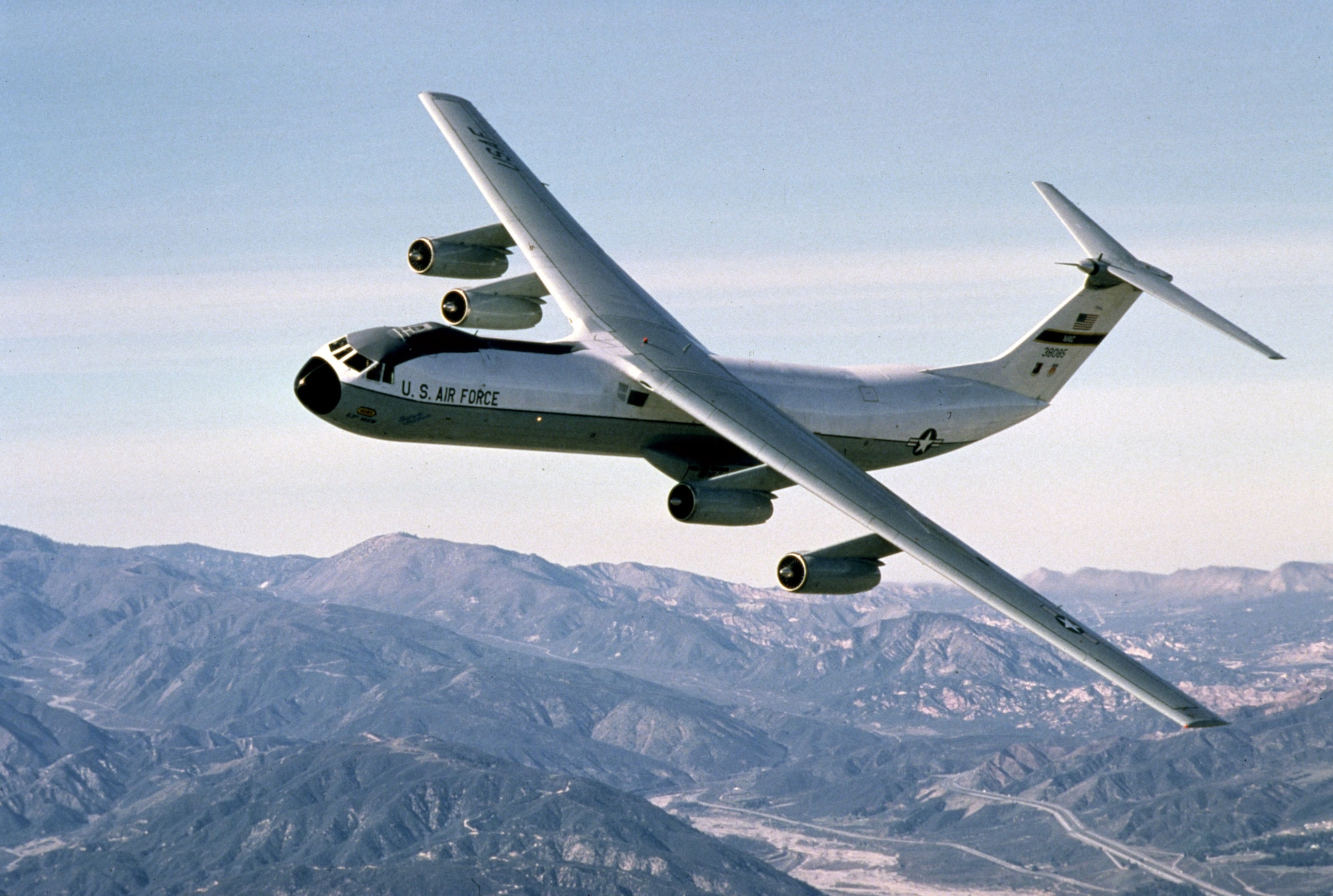 C-141 Starlifter, October 1964. (U.S. Air Force photo)