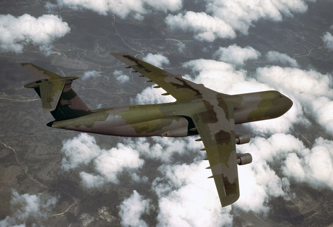 C-5 Galaxy, June 1970. (U.S. Air Force photo)