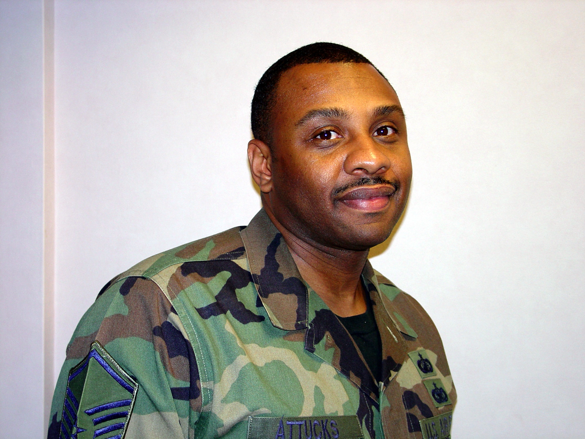 MCGUIRE AIR FORCE BASE, N.J. -- Master Sgt. Mark Attucks is a fifth generation descendent of Crispus Attucks, who was the first American martyr to die during the Boston Massacre, a pre-Revolutionary War event.  Sergeant Attucks is a financial analyst with the 305th Comptroller Squadron here.  (Courtesy photo)
