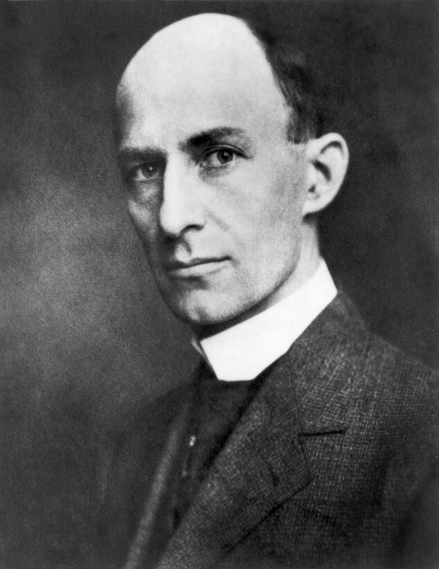 EARLY YEARS -- Wilbur Wright  (U.S. Air Force photo)