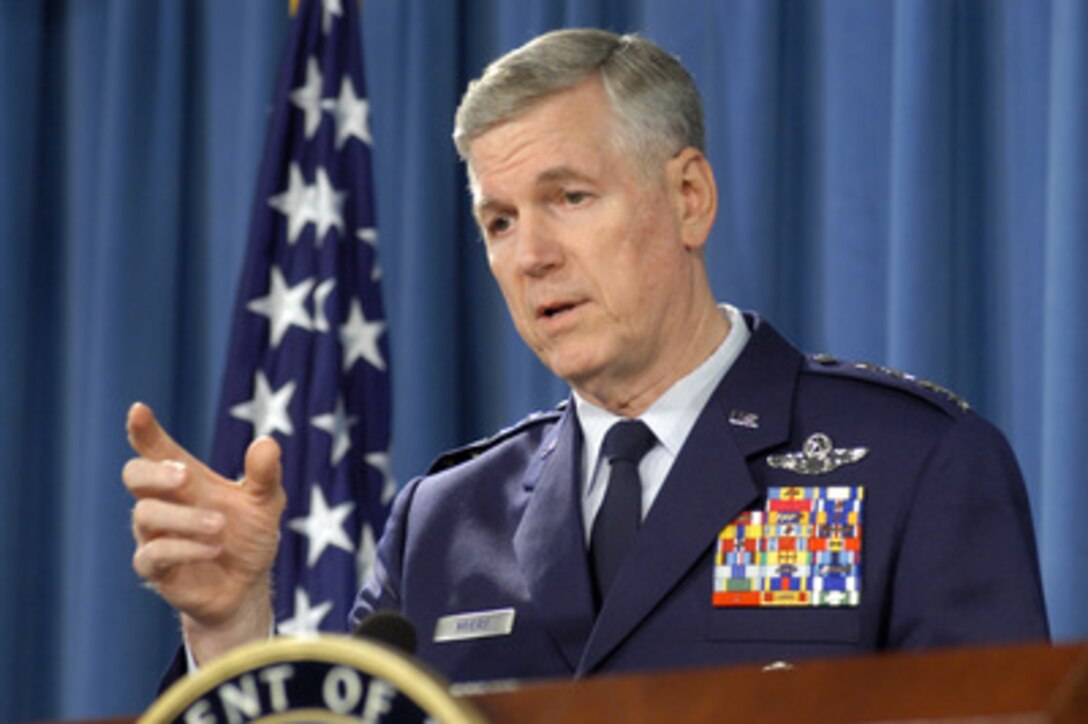 Gen. Richard B. Myers Responds To A Question During A Pentagon Press ...