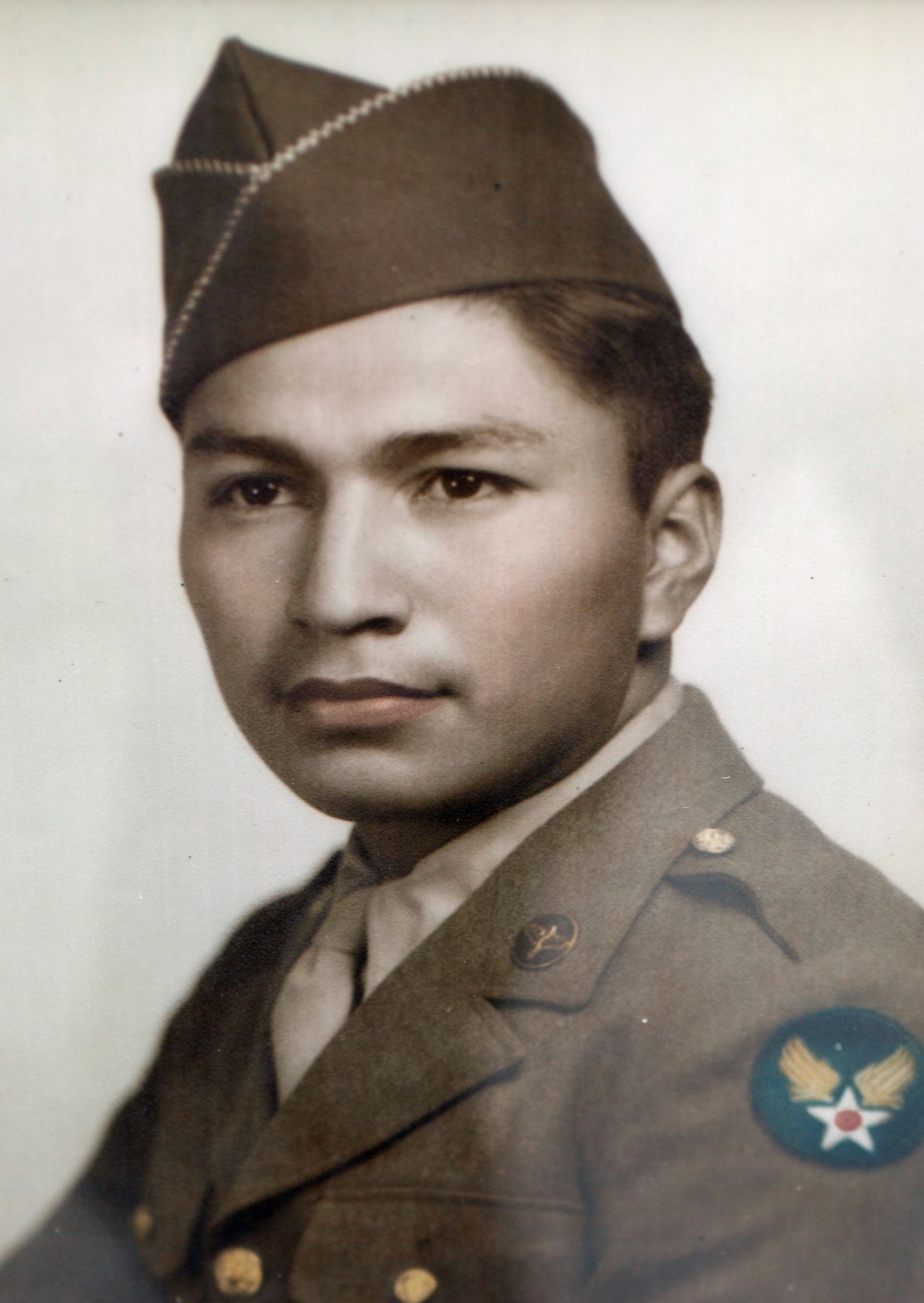WASHINGTON -- World War II veteran John Martinez was a staff sergeant in 1945.  (Courtesy photo)