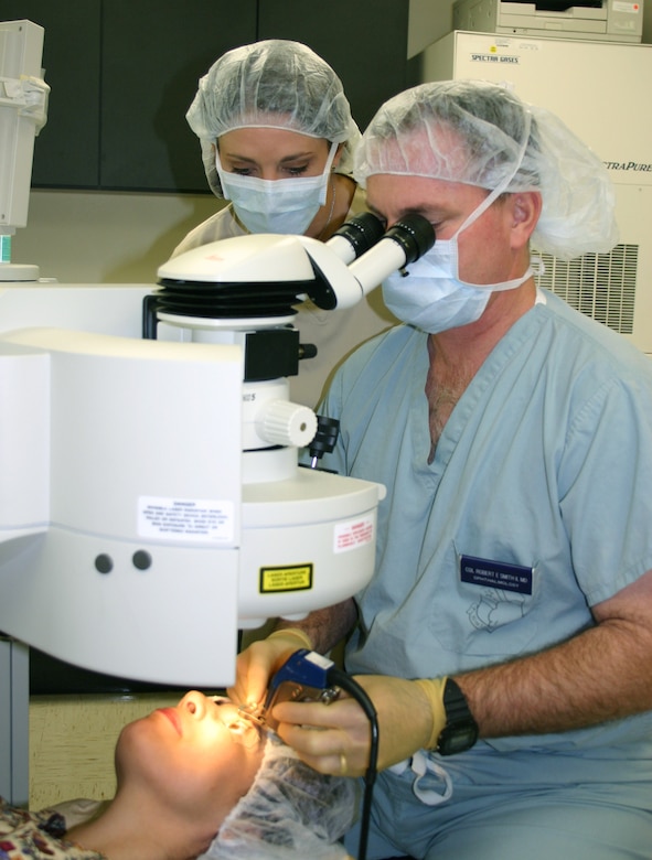 Lasik eye surgery military