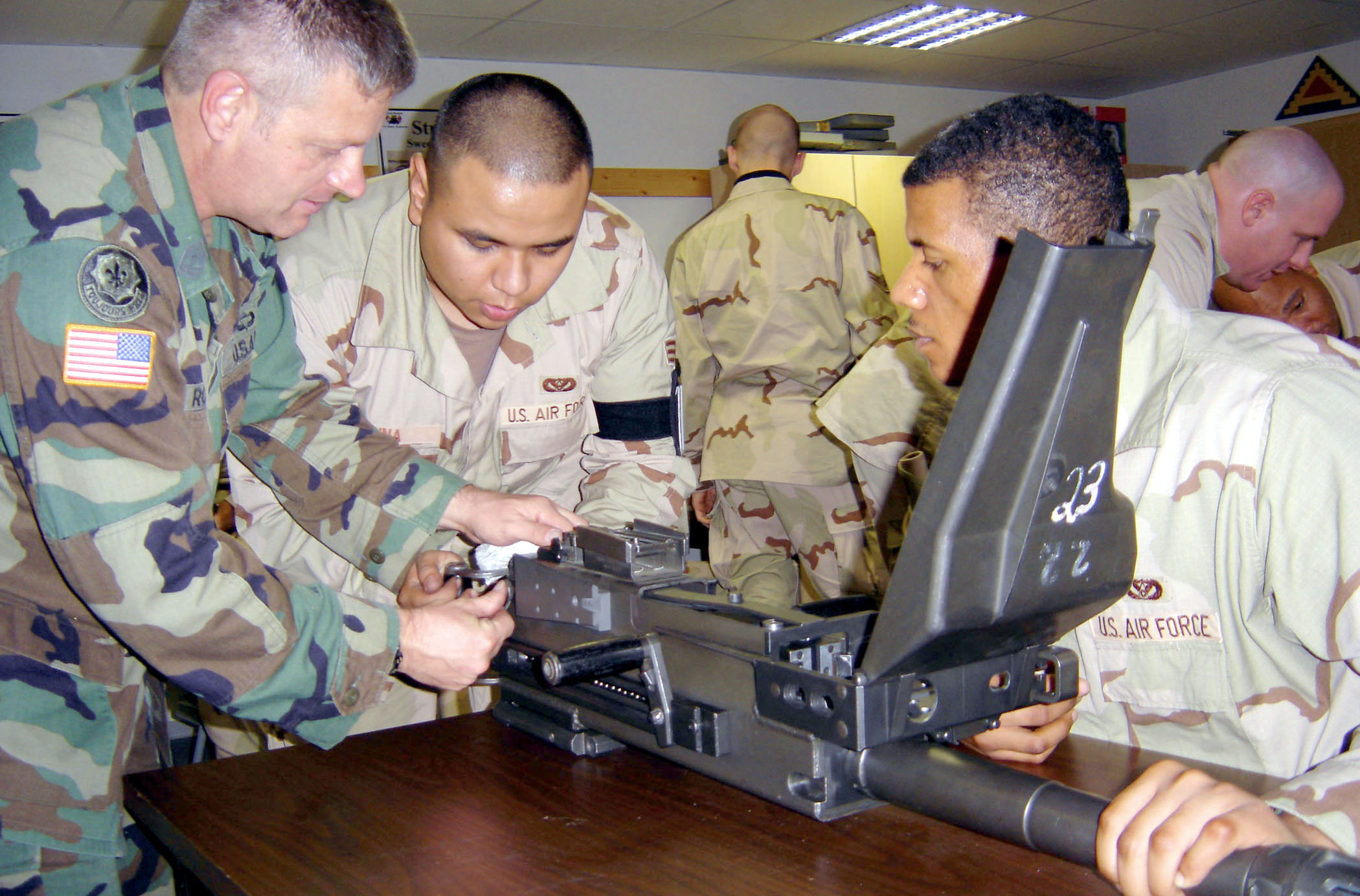 Airmen providing civil engineering support to Soldiers > U.S. Air Force