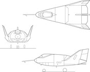 X-24A lifting bodies, a joint NASA/USAF project, was designed to investigate flight characteristics within the atmosphere from high altitude supersonic speeds to landing.  The X-24A launched into space by rocket boosters to ferry crews and supplies to space stations. Upon reentry into the atmosphere, they can be maneuvered to a landing site. First powered flight March 1970. (b/w), Graphic courtesy of NASA 
