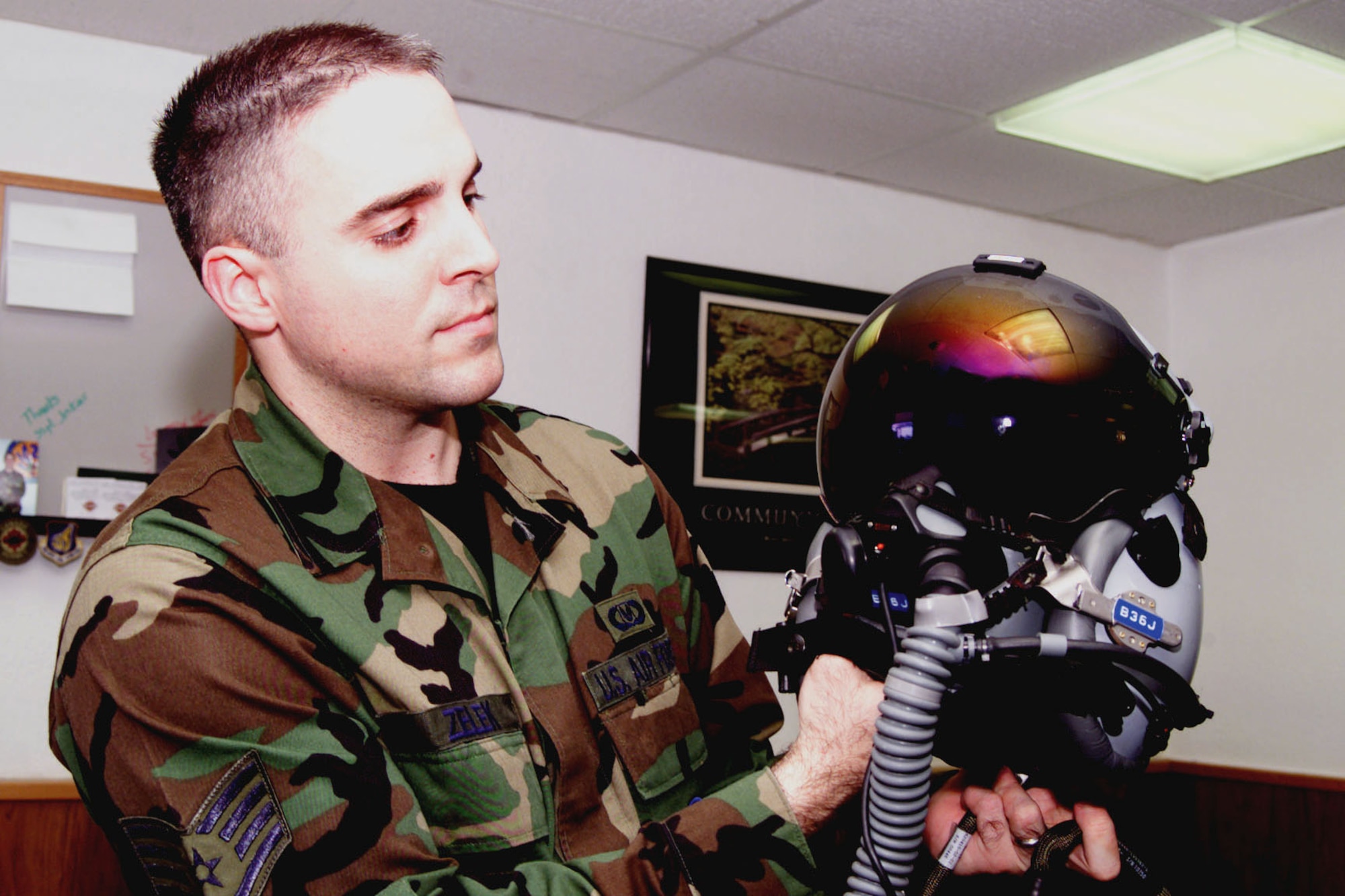 Marine sales pilot helmet