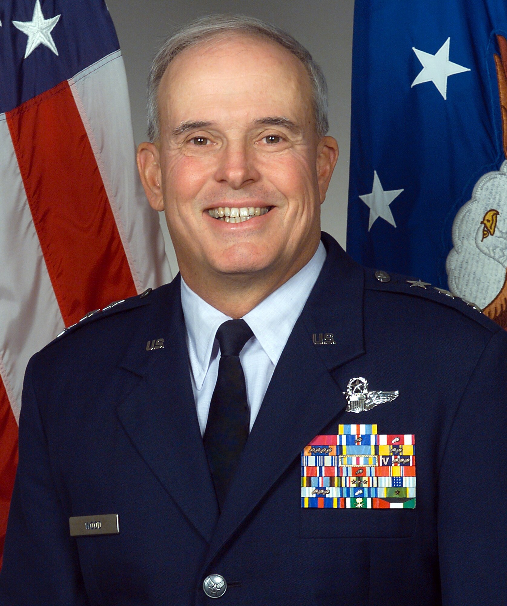 LIEUTENANT GENERAL STEPHEN G WOOD Air Force Biography Display
