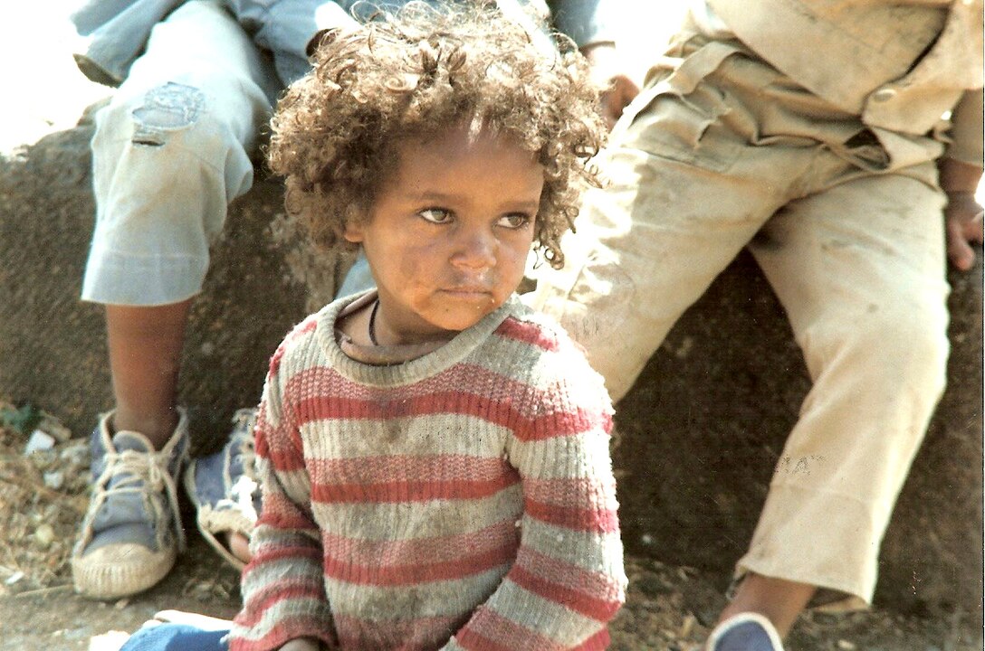 ADDIS ABABA, Ethiopia -- Kelemwork Tariku-Shotts was brought to America and adopted when she was 5 years old.  Her adopted mother found her on the streets here in 1991, and soon after brought her to America to live a life free from poverty and disease.  Thirteen years later, she joined the U.S. Air Force and is now an air traffic controller with the 47th Operations Support Squadron at Laughlin Air Force Base, Texas.  (U.S. Air Force photo) 