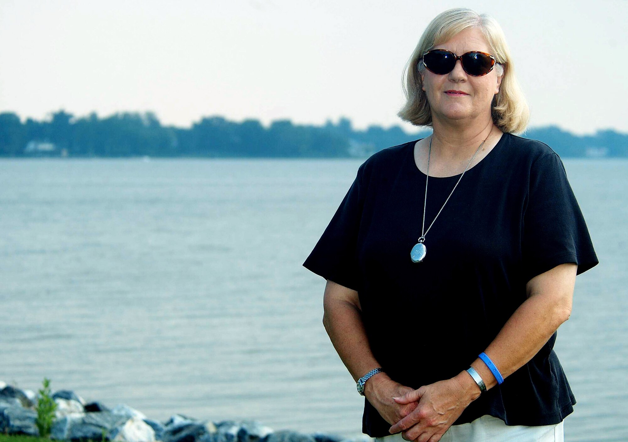 LANGLEY AIR FORCE BASE, Va. -- Nancy Lenz recently donated her bone marrow in an operation to potentially save someone's life. She is assigned to the 1st Fighter Wing's safety office here. (U.S. Air Force photo by Staff Sgt V. Levi Collins)