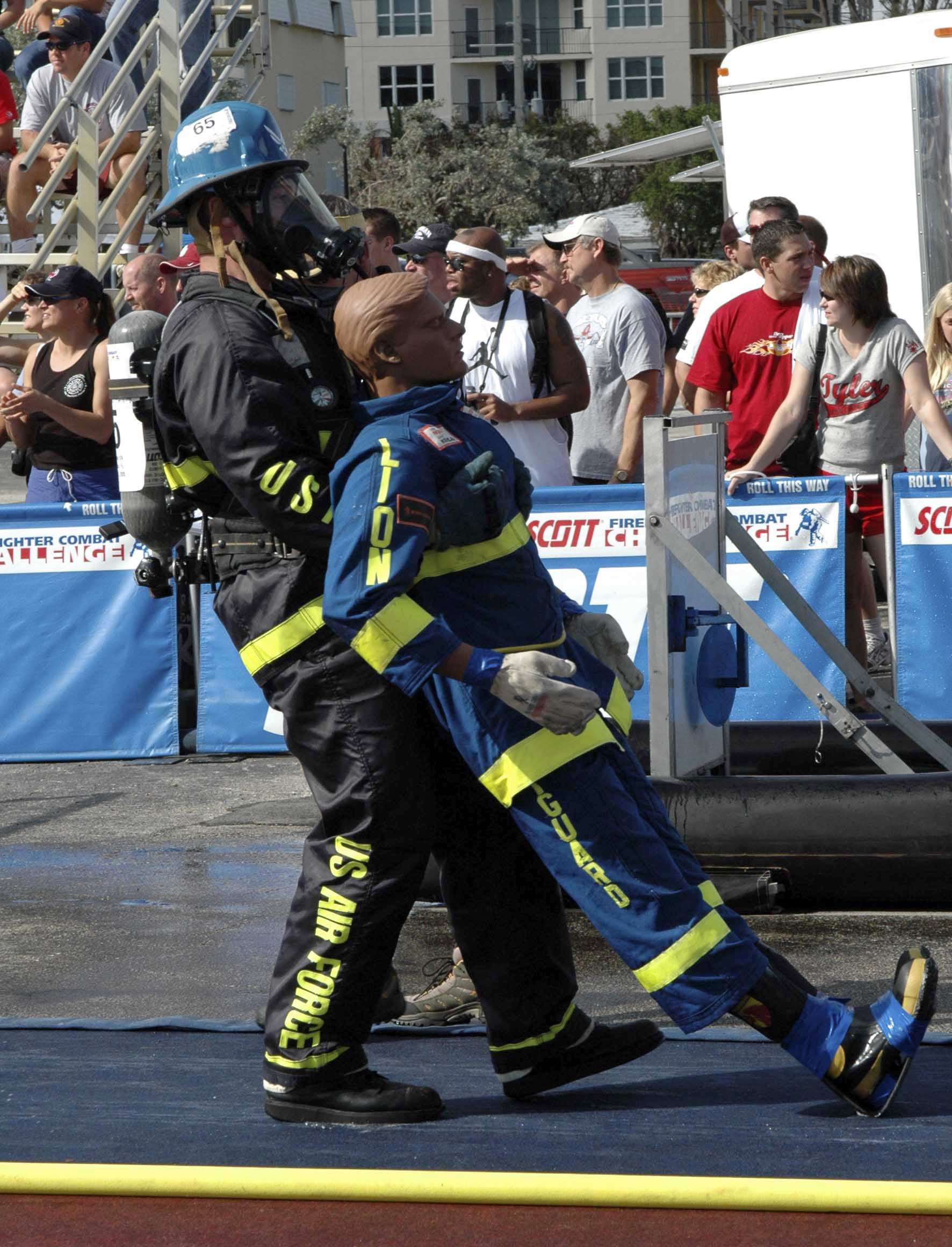 Firefighters compete in World Firefighter Combat Challenge > Air Force