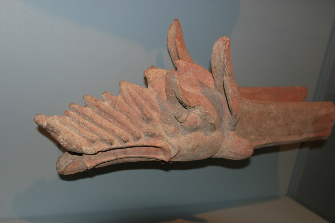 This Roman sea dragon waterspout in the Western Gallery displays how advanced the Romans were thousands of years ago. The Honolulu Academy of Arts reopened the Western Gallery, Dec. 3, after two years of renovations. Service members are offered free entry to the museum every first Sunday of the month.