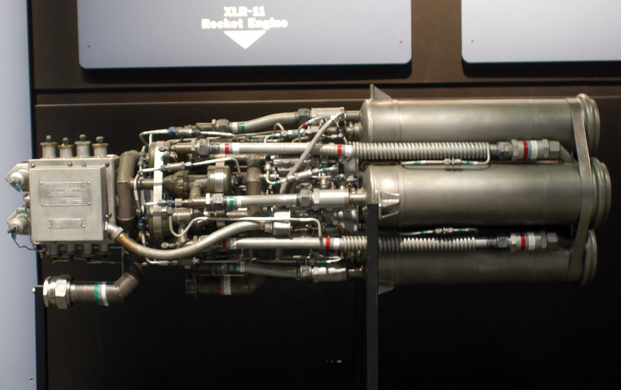 DAYTON, Ohio -- Reaction Motors XLR99 rocket engine at the National Museum of the United States Air Force. (U.S. Air Force photo)