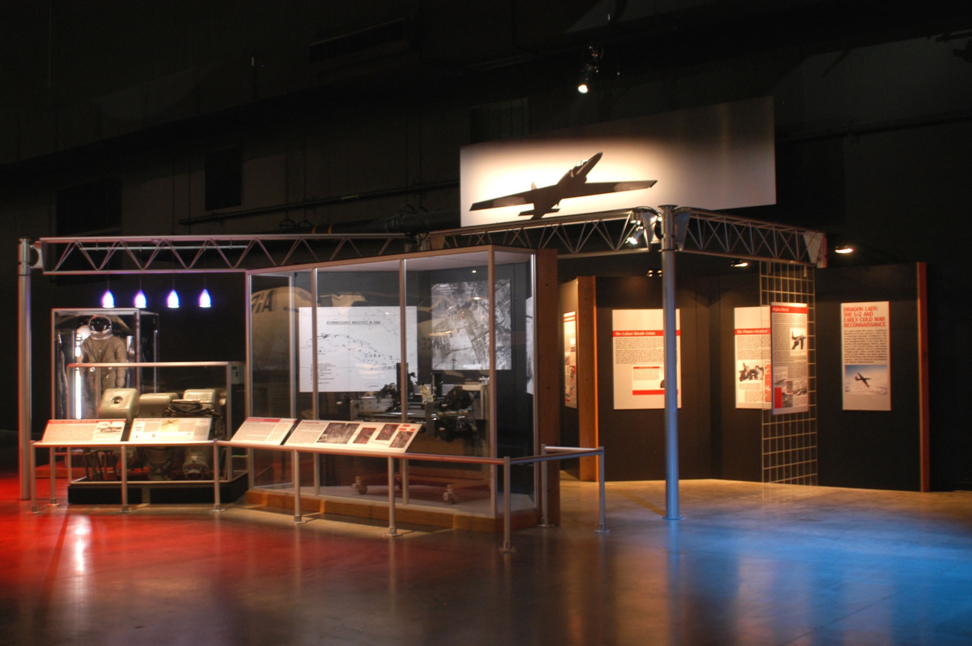 DAYTON, Ohio -- "Dragon Lady: The U-2 and Early Cold War Reconnaissance" exhibit in the Cold War Gallery at the National Museum of the United States Air Force. (U.S. Air Force photo)