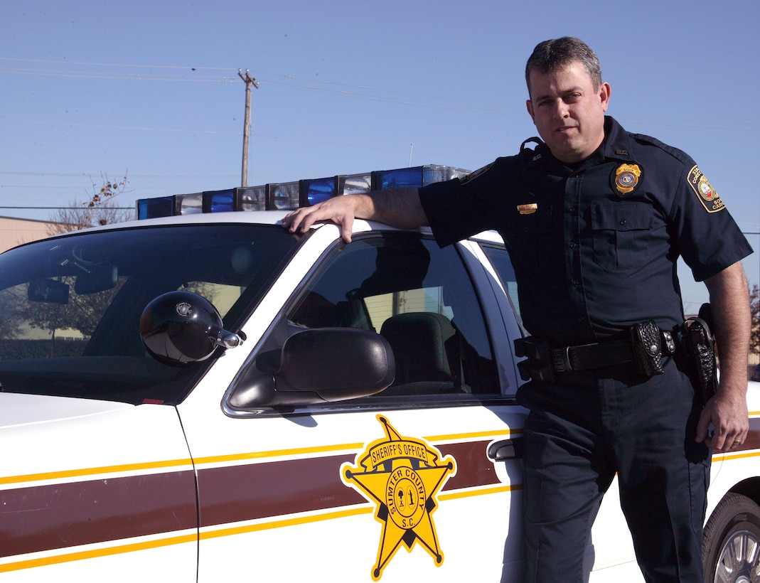 SUMTER, S.C. (AFPN) -- Tech. Sgt. Tim Allen has been a volunteer South Carolina constable for three years. He is with the 682nd Air Support Operations Squadron at Shaw Air Force Base, S.C. (U.S. Air Force photo)