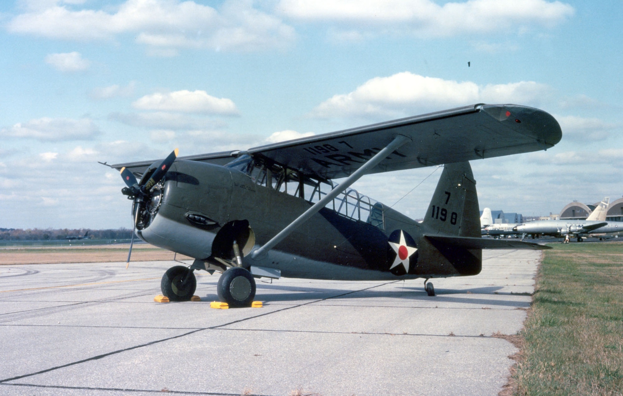 DAYTON, Ohio -- Curtiss O-52 Owl at the National Museum of the United States Air Force. (U.S. Air Force photo)