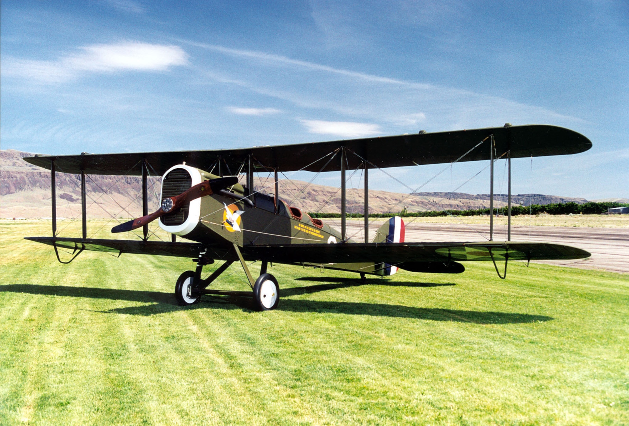DAYTON, Ohio -- De Havilland DH-4 at the National Museum of the United States Air Force. (U.S. Air Force photo)