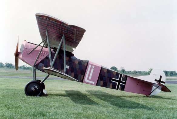 DAYTON, Ohio -- Fokker D. VII at the National Museum of the United States Air Force. (U.S. Air Force photo)