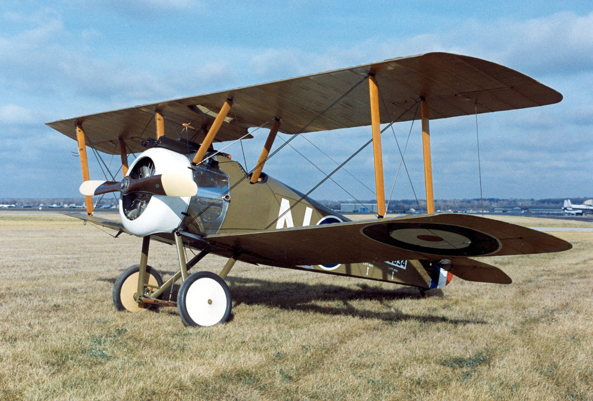 DAYTON, Ohio -- Sopwith F-1 Camel at the National Museum of the United States Air Force. (U.S. Air Force photo)