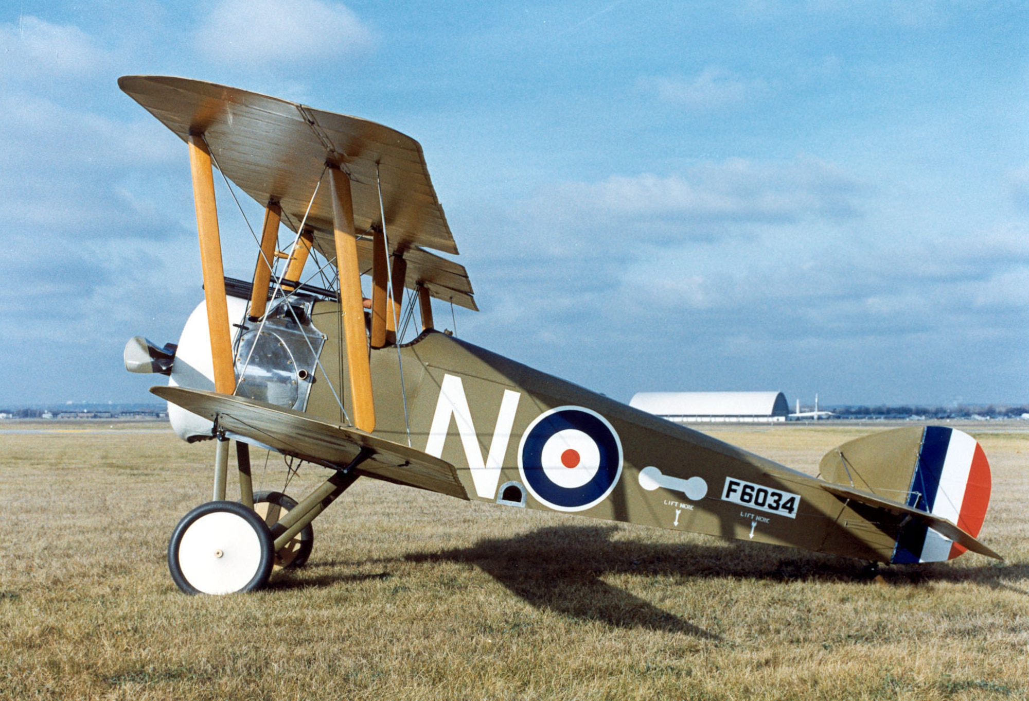 DAYTON, Ohio -- Sopwith F-1 Camel at the National Museum of the United States Air Force. (U.S. Air Force photo)