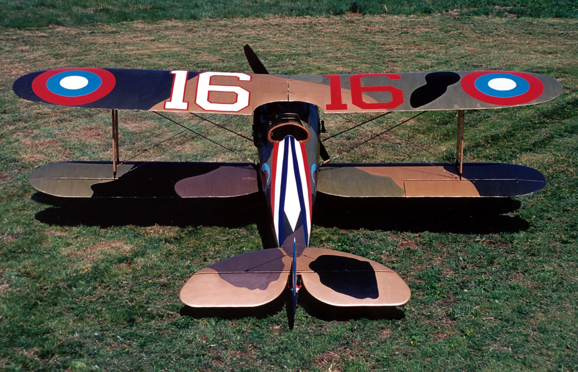 DAYTON, Ohio -- Nieuport N.28C-1 at the National Museum of the United States Air Force. (U.S. Air Force photo)