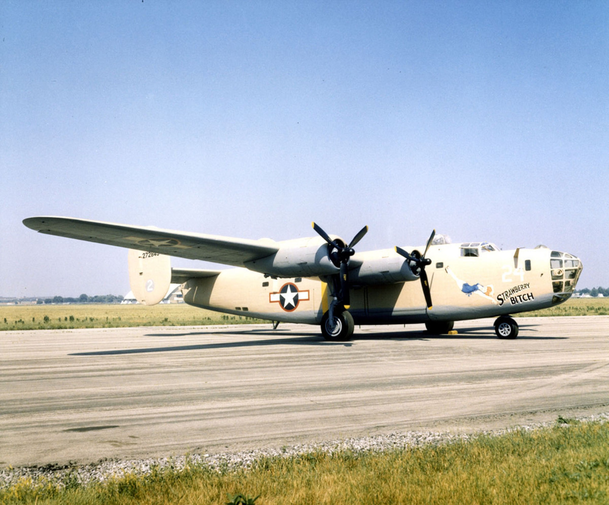 DAYTON, Ohio -- Consolidated B-24D Liberator at the National Museum of the United States Air Force. (U.S. Air Force photo)
