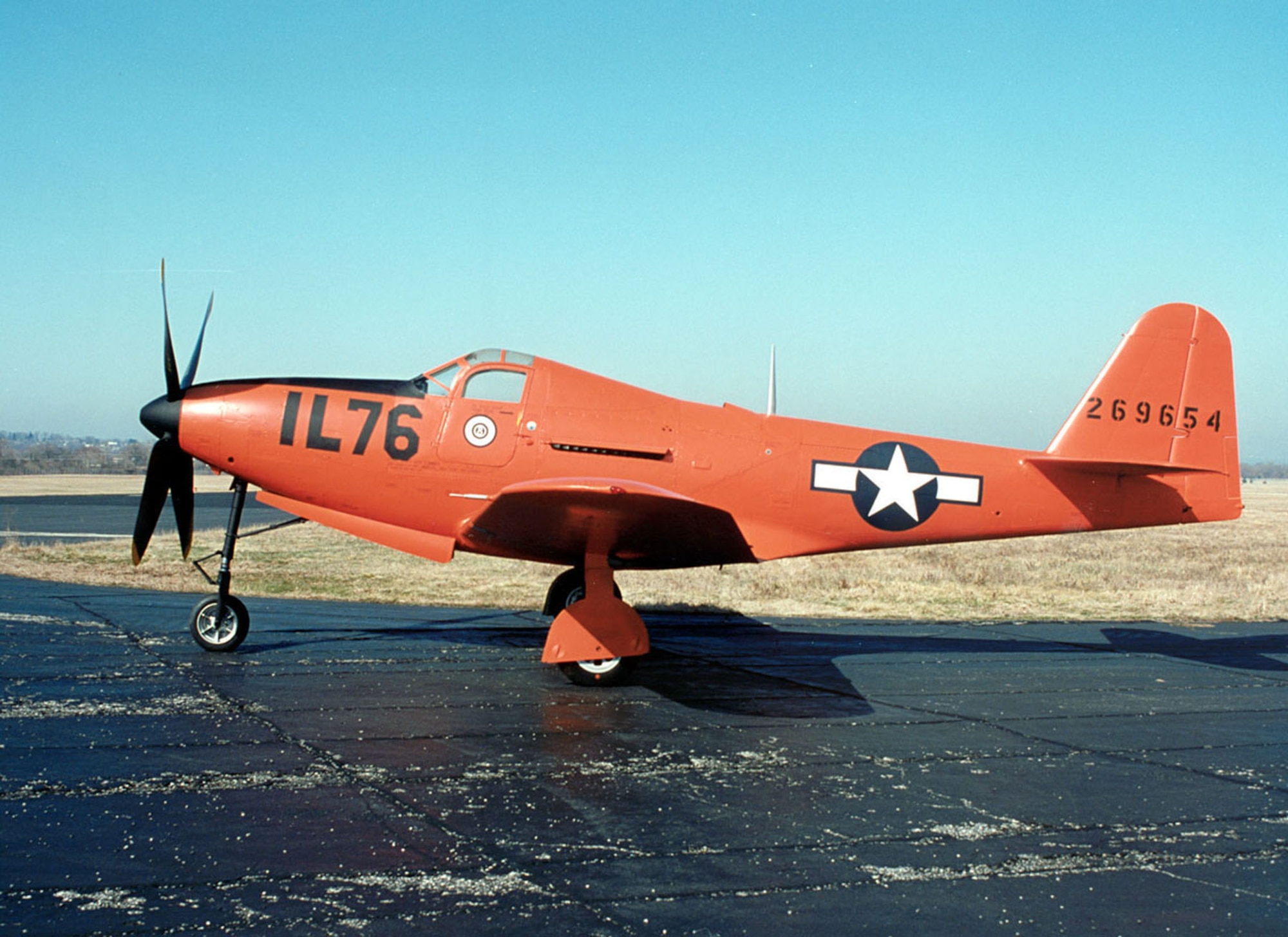 DAYTON, Ohio -- Bell P-63E Kingcobra at the National Museum of the United States Air Force. (U.S. Air Force photo)