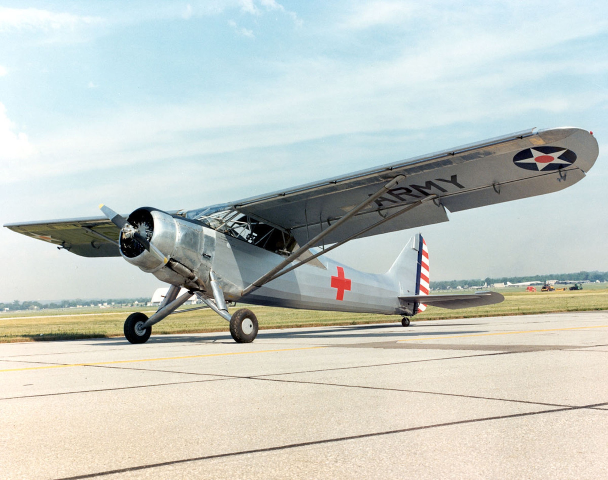 DAYTON, Ohio -- Vultee L-1A Vigilant at the National Museum of the United States Air Force. (U.S. Air Force photo)