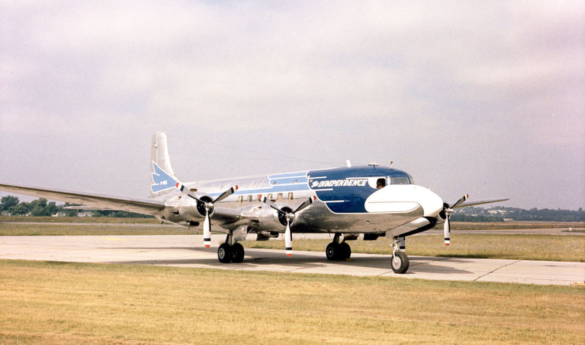 DAYTON, Ohio -- Douglas VC-118 "Independence" at the National Museum of the United States Air Force. (U.S. Air Force photo)