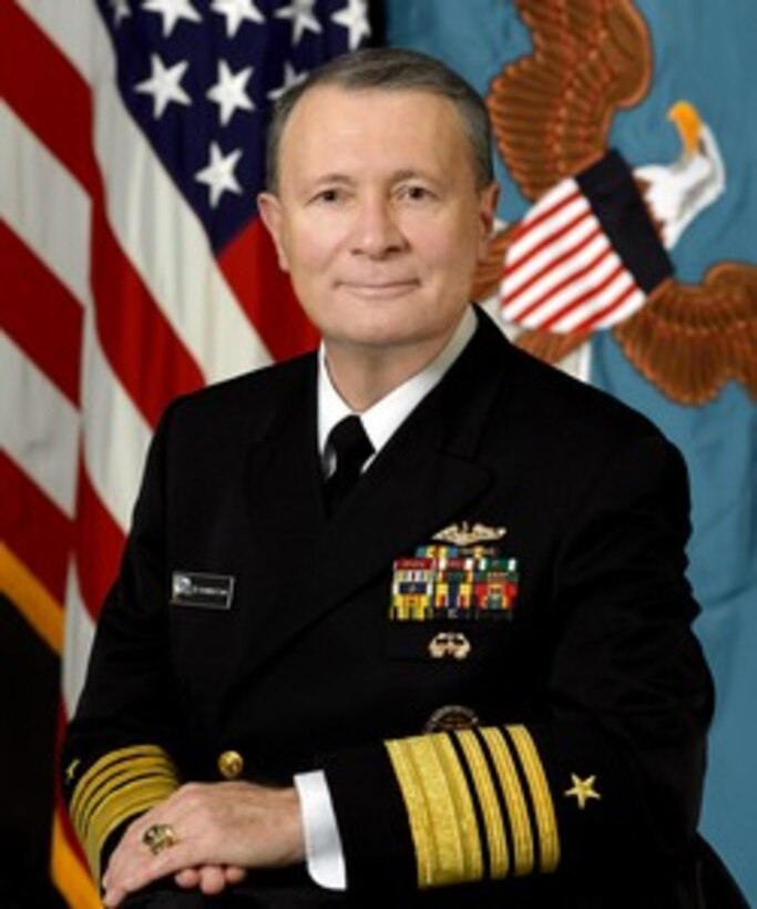Vice Chairman of the Joint Chiefs of Staff Adm. Edmund Giambastiani, U.S. Navy. 