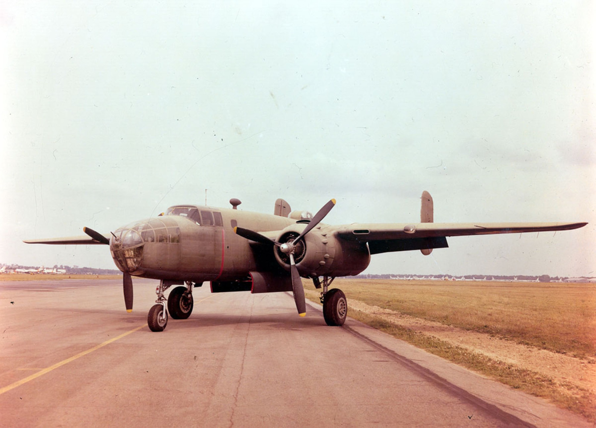 DAYTON, Ohio -- North American B-25B Mitchell at the National Museum of the United States Air Force. (U.S. Air Force photo)