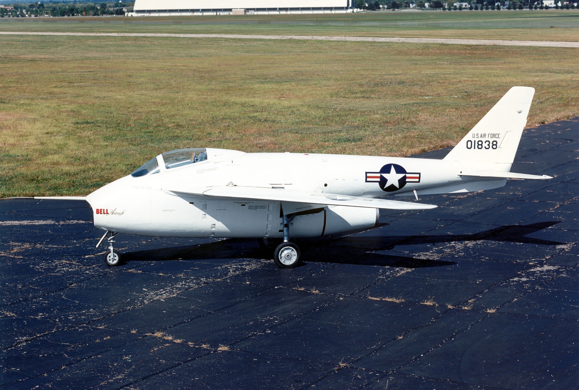 DAYTON, Ohio --  Bell X-5 at the National Museum of the United States Air Force. (U.S. Air Force photo)