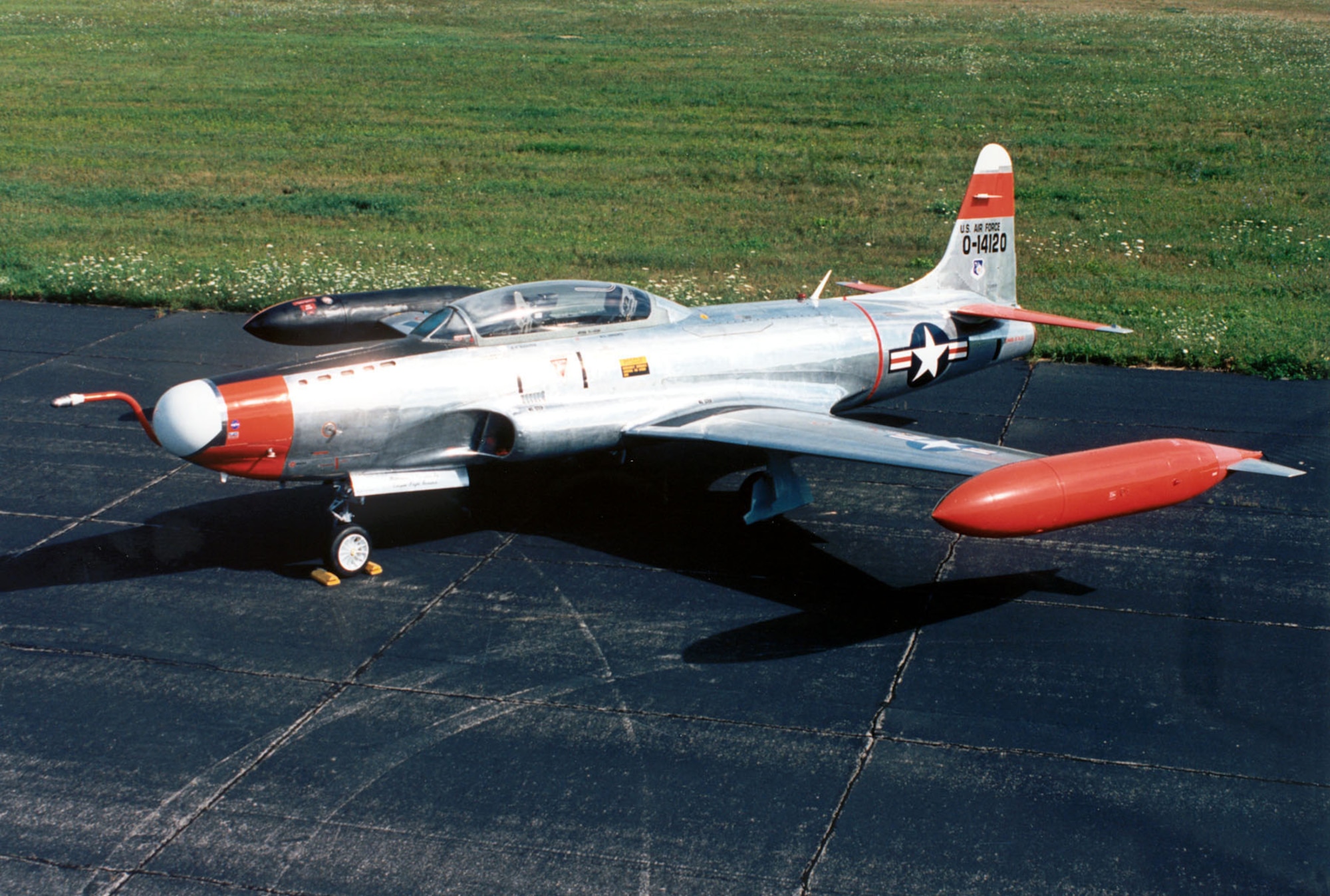 DAYTON, Ohio -- Lockheed NT-33A at the National Museum of the United States Air Force. (U.S. Air Force photo)